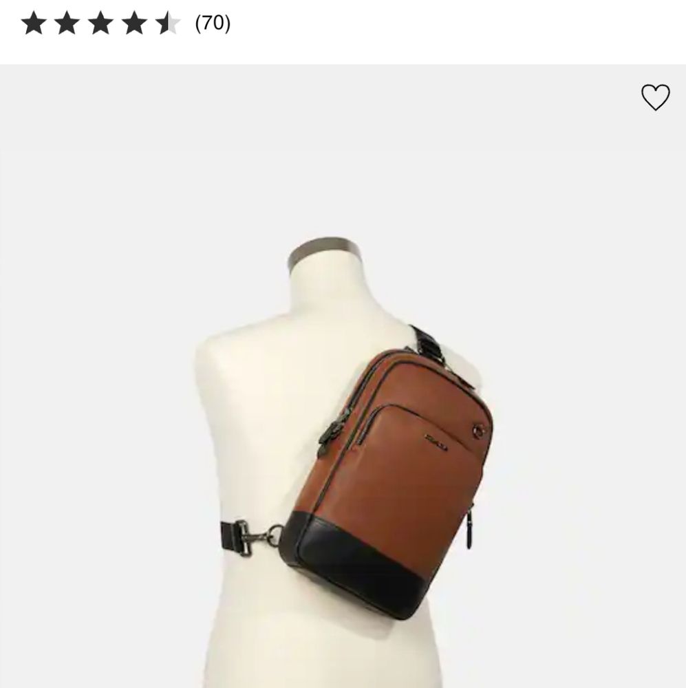 Coach Graham pack nwt